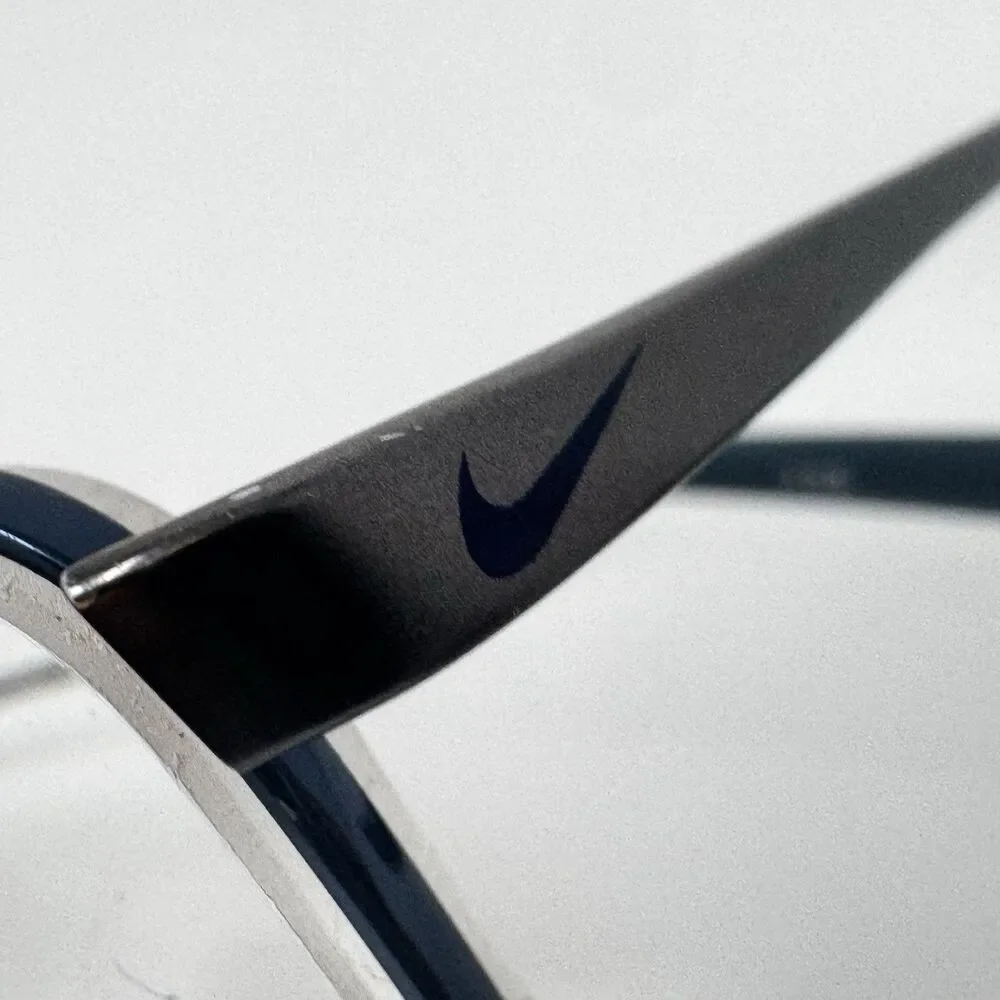 Nike Flexon 4193 441 New Blue Charcoal Black Eyeglass Frames 53-18-145